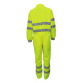 High visibility safety working uniform fluorescent traffic usage overall